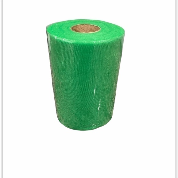 Tulle 4 XL Rolls Kelly Green 6” Tulle New Excellent Quality NWT NEW - Picture 1 of 6